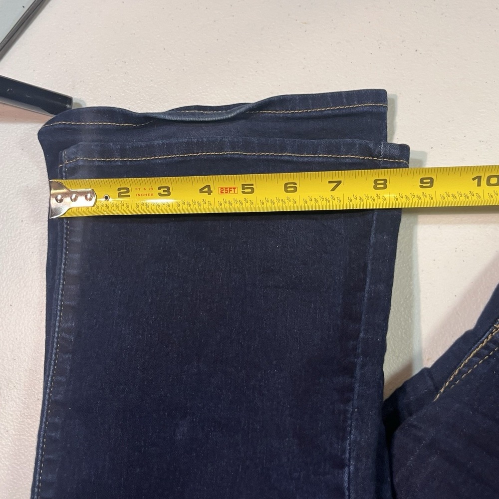 Levis 725 Jeans Womens 28x32 Blue High Rise Bootcut Stretch Workwear Grunge EUC - Picture 3 of 9